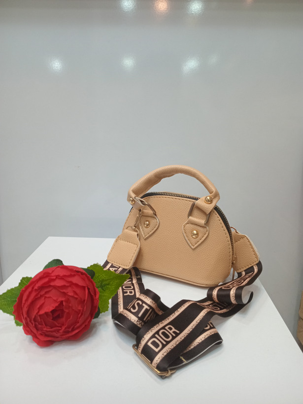 مینی بگ دسته دار دخترانه بند نواری_ مینی بگ دوشی دخترانه بند نواری